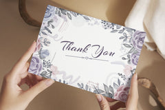 Editable Rustic Kraft Thank You Card | Vintage & Handcrafted | Corjl Template | Instant Download