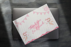 Editable Rustic Botanical Thank You Card | Nature-Inspired | Corjl Template | Instant Download