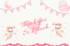Editable Rustic Botanical Thank You Card | Nature-Inspired | Corjl Template | Instant Download